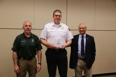 EMS Hero Winner - Travis Richardson, SVFD (Rich Llewellyn accepted award for Travis.)