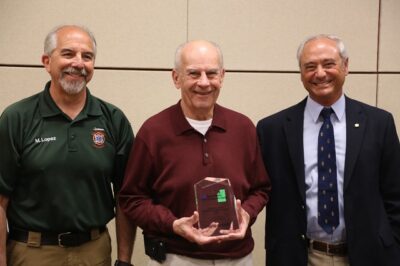 Lifetime Service Winner - Dave Byrnes (SFD-retired, Medical Reserve Corp-retired) Other Lifetime Service nominees: Dennis Wright (AMR), Paul Hammersley (SVFD-retired).